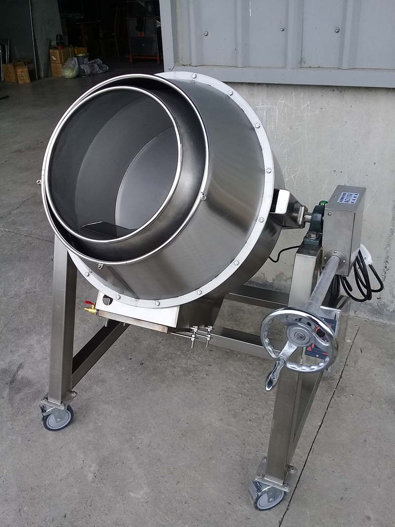 60公升雙層手輪炒食機 全機採#304不鏽鋼製